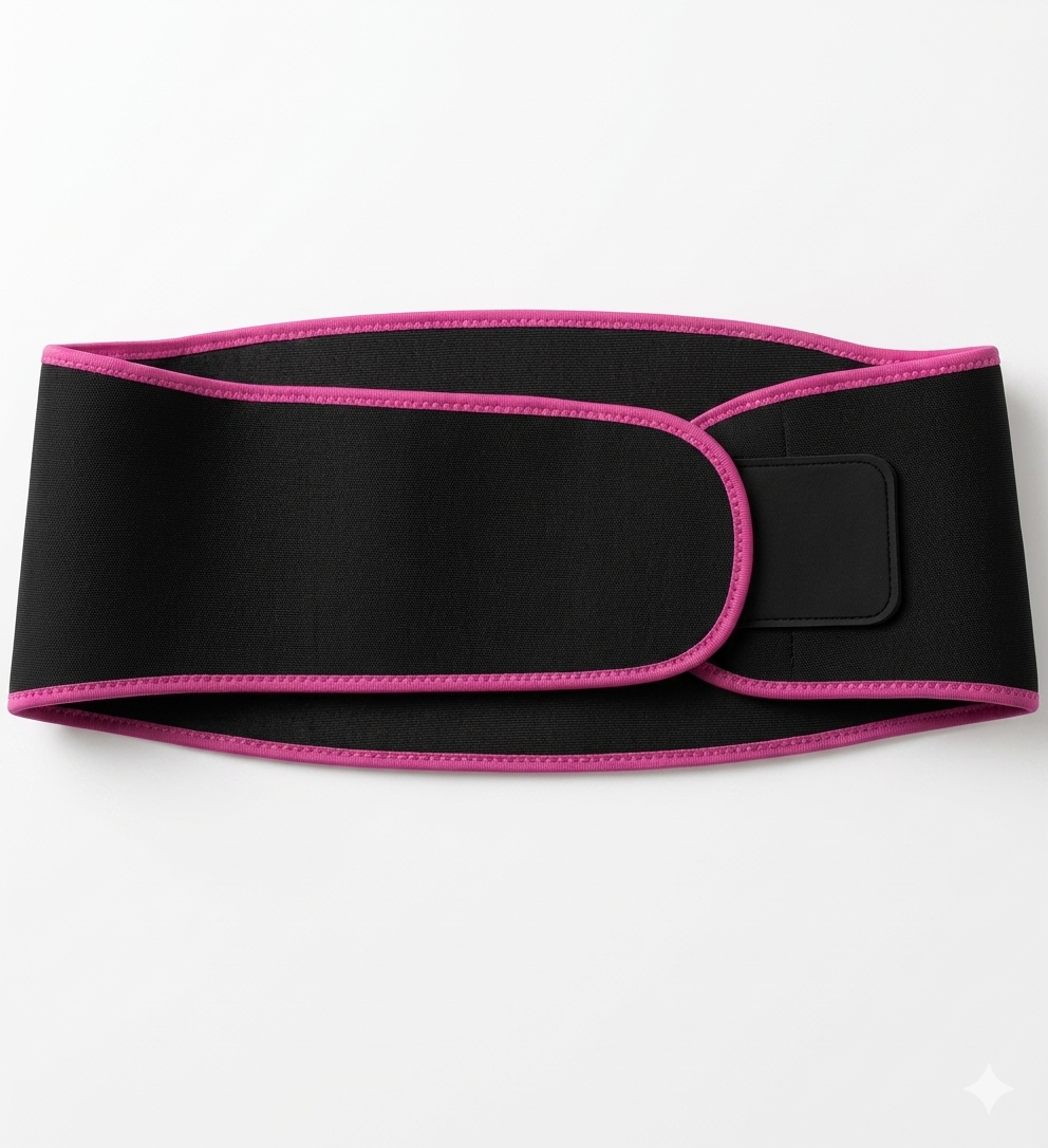 ADJUSTABLE WAIST TRIMMER BELT FOR FAT BURN & LOSS