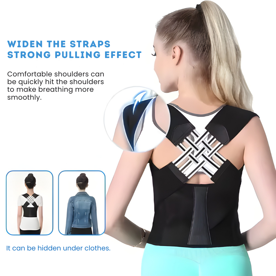 ADJUSTABLE POSTURE SUPPORT BELT FOR MAN AND WOMAN