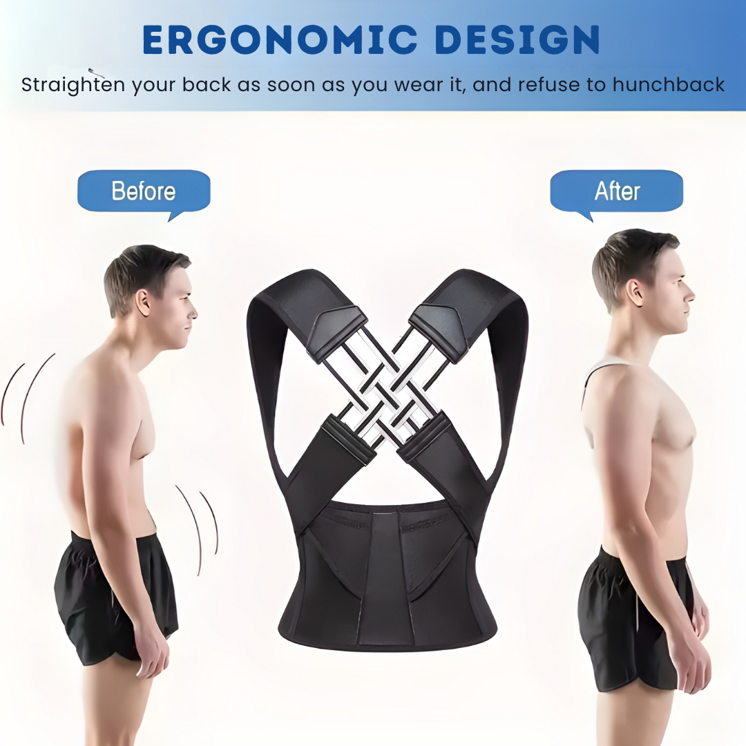 ADJUSTABLE POSTURE SUPPORT BELT FOR MAN AND WOMAN