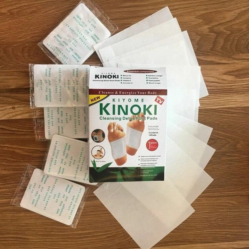 DETOX FOOT PATCHES (20-PACK) - OVERNIGHT DEECLEANING